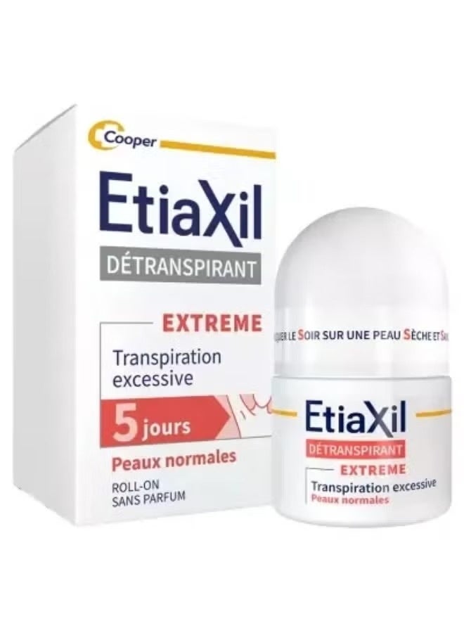 Etiaxil Anti-Perspirant Excessive Sweating Treatment Normal Skin 15ml - Image 1